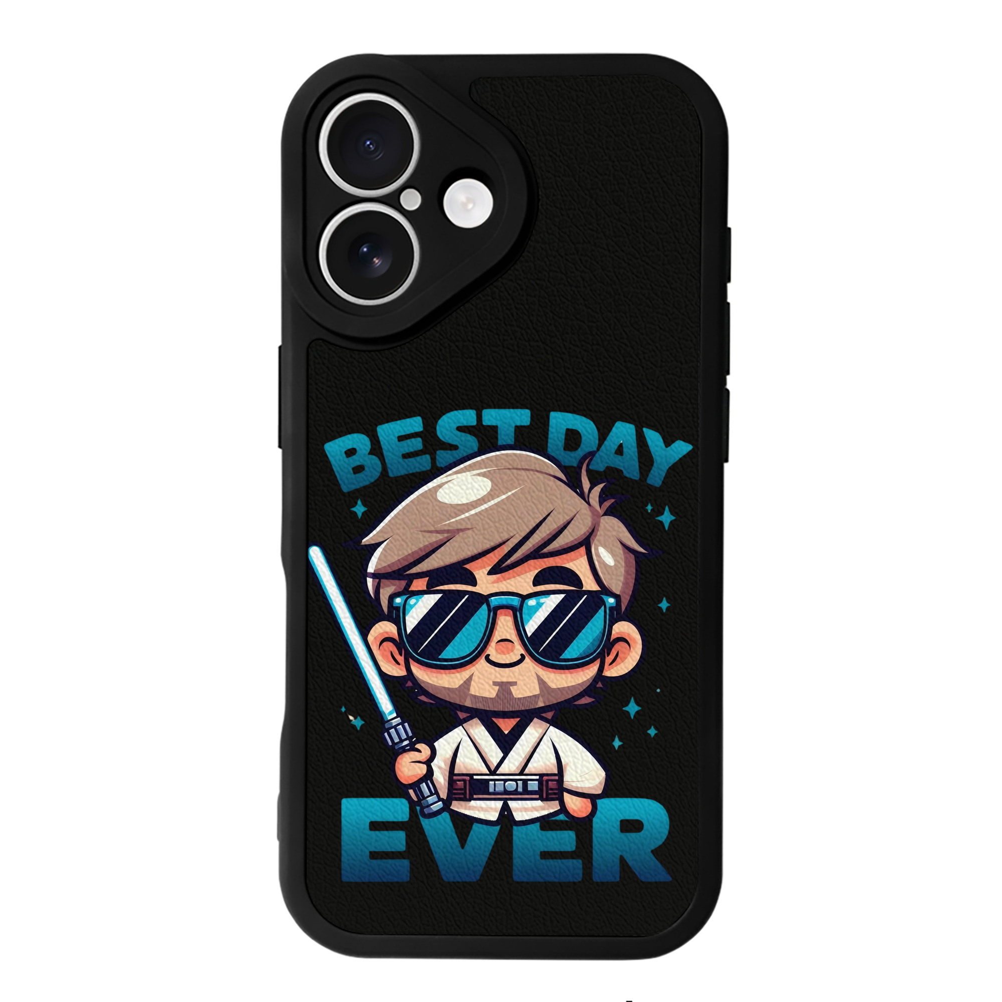 （画像用） スター・ウォーズ Star Wars 【iPhone 16シリーズ対応】シリコンスマホケース（レザー調） 材質：シリコン